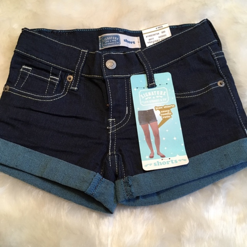 Levi’s Shorts NWT Dark Wash